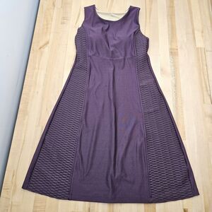 Mondetta Women's Purple Performance Luxury Stretch Built-in Bra Dress Size S